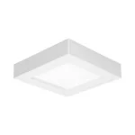 ADVITI LETI LED 12W, stropné, prisadené, štvorcové, 800lm, 3000K, biela, integrovaná LED výplň