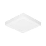 ADVITI LETI LED 18W stropné svietidlo, prisadené, štvorcové, 1500lm, 3000K, biele, vstavaný LED spa