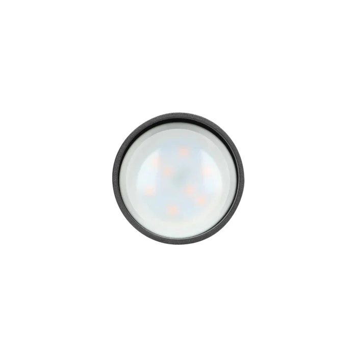 ADVITI BARBRA DLR GU10 stropné svietidlo max 50W, IP20, okrúhle, čierne, hliník – Obrázok 4