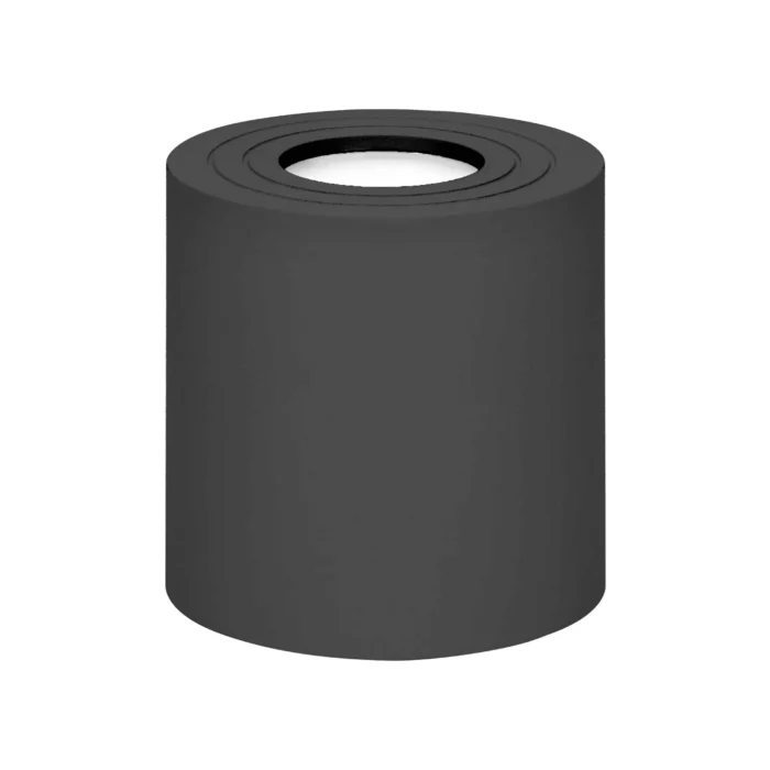 ADVITI MEGY DLR GU10 stropné svietidlo max 50W, IP54, okrúhle, čierne, hliník – Obrázok 3