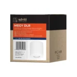ADVITI MEGY DLR GU10 stropné svietidlo max 50W, IP54, okrúhle, biela, hliník – Obrázok 2