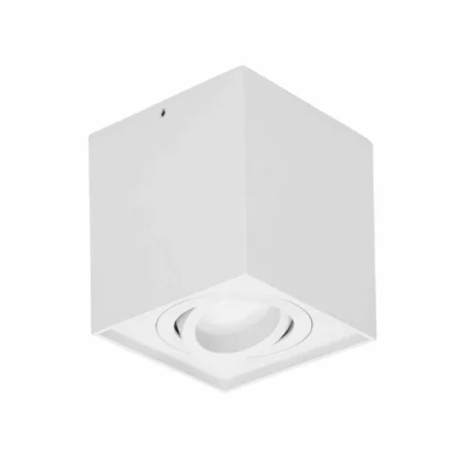 ADVITI CAROLIN DLS GU10 svietidlo max 35W, IP20, štvorcové, biele
