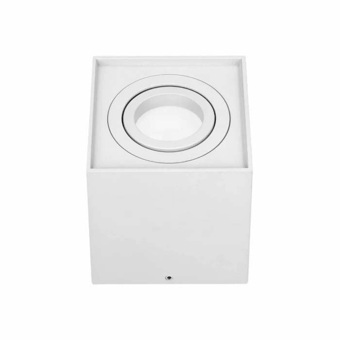 ADVITI CAROLIN DLS GU10 svietidlo max 35W, IP20, štvorcové, biele – Obrázok 4