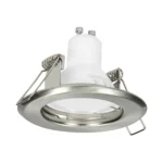 ADVITI Ozdobný rám SUTRI RC prefabrikované svetlo, MR16/GU10 max 50W, okrúhly, pevný svetelný lúč, satén