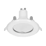 ADVITI Ozdobný rám SUTRI RC prefabrikované svetlo, MR16/GU10 max 50W, okrúhly, pevný svetelný lúč, biely