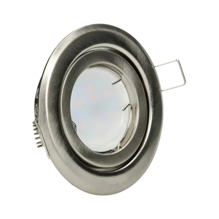 ADVITI SUTRI RM ozdobný rám na stolovú lampu, MR16/GU10 max 50W, okrúhla, nastaviteľná stolná lampa, satén – Obrázok 3