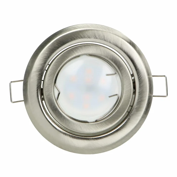 ADVITI SUTRI RM ozdobný rám na stolovú lampu, MR16/GU10 max 50W, okrúhla, nastaviteľná stolná lampa, satén – Obrázok 4