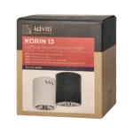 ADVITI KORIN 13, stropné svetlo, 60W, E27, ocot, čierne – Obrázok 2