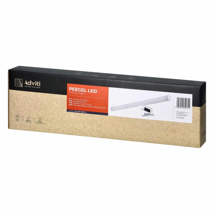 ADVITI PEEGEL LED žiarovka, 540lm, 4000K, dĺžka 40 cm, plast + akryl, – Obrázok 2