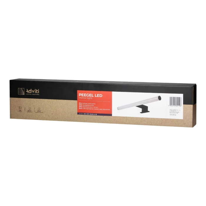 ADVITI PEEGEL LED žiarovka, 9W, 4000K, 60 cm dlhá, plast + akryl, – Obrázok 2