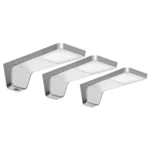 ADVITI NELA sada 3 podskrinových LED svetiel, 2x2W+7,5W, 4000K, s USB, biela
