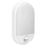 ADVITI NEFRYT LED 10W, záhradné svietidlo s pohybovým senzorom 140°, 800lm, IP54, 4000K, biela