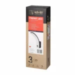 ADVITI FRENIT LED 20W, záhradné svietidlo s pohybovým senzorom, 2000lm, IP65, 4000K, stmievač, čierne – Obrázok 2