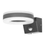 ADVITI HOWLIT LED 20W, záhradné svietidlo s pohybovým senzorom, 1800lm, IP65, 4000K, šedá