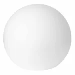 ADVITI LUNA L záhradná svetelná guľa 1xE27, 1x60W, IP44, biela, Ø 600