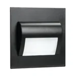 ADVITI DRACO LED NEW 1,5W, podomietkové schodiskové svietidlové kovanie, 12VDC, 30lm, 6000K, čierna, inovatívna inštalácia – Obrázok 4