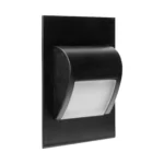ADVITI DRACO LED NEW 1,5W, podomietkové schodiskové svietidlové kovanie, 12VDC, 30lm, 6000K, čierna, inovatívna inštalácia – Obrázok 5