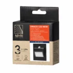 ADVITI DRACO LED NEW 1,5W, stmievateľné svetlo, 12VDC, 30lm, 3000K, svetelný, hygienický a citlivý senzor – Obrázok 2
