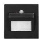 ADVITI DRACO LED NEW 1,5W, schodiskové svietidlové svetlo, 12VDC, 30lm, 4000K, čierne, svetelný a pohybový senzor – Obrázok 3