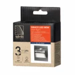 ADVITI DRACO LED NEW 1,5W, žiarovka, 12VDC, 30lm, 6000K, saténový, pohybový a súmrakový senzor – Obrázok 2