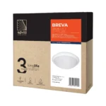 ADVITI E27 svietidlo BREVA s mikrovlnným senzorom, IP44 – Obrázok 2