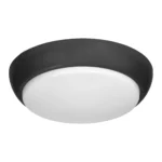 ADVITI KOKO svietidlo 2xE27 s mikrovlnným símačom pohybu, 2x40W, čierno-polypropylén, matný PC difúzor, IP44, IK10