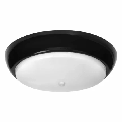 ADVITI KOKO LED svietidlo s pohybovým senzorom, 18W, 4000K, 1800lm, čierneny polypropylén, matný PC difúzor, IP44, IK10