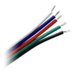 ADVITI Pre LED RGBW káblové pásiky, 5x0,35mm2, 25m