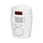 Mini bezdrôtový IR alarm s integrovanou sirénou a 2 diaľkovými ovládačmi, 6 m dlhý, na batérie – Obrázok 5