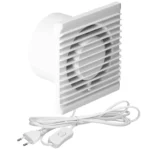 Kúpeľňový ventilátor 125mm - šnúra s vypínačom – Obrázok 5
