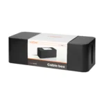 Káblový box L, čierny – Obrázok 2