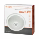 ROVO PC, svietidlo s 360° pohybovým senzorom, 2x40W, E27, IP20, polycarbon, milé tinidlo – Obrázok 2