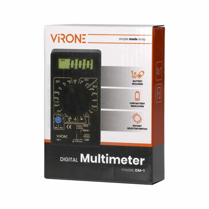 Multifunkčný digitálny multimeter – Obrázok 2