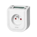 Elektronický časovač s horným režimom LCD displeja 230 VAC, 3680W, 16ov spínania, simulátor prítomnosti.