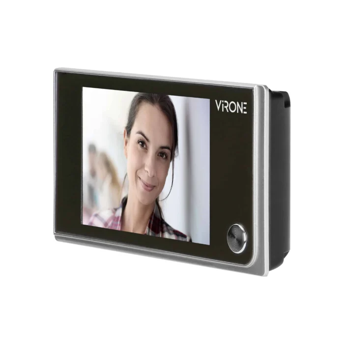 Elektronický displej, LCD 3,5", vstavaný objekt, na batérie, strieborn – Obrázok 4