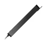 Predlžovací kábel s 6  2P+E, s centrálnym vypínačom, 3m H05VV-F 3x1.0mm², Imax=10A, plochá sieťka, čierna – Obrázok 5
