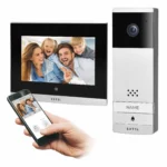 Bezdrôtový videovrátnik Extel Wave so 7'' dotykový displej, OSD menu, Wi-Fi + smartphone APP, ovládanie brány, pracovný priestor až 350 m