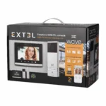 Bezdrôtový videovrátnik Extel Wave so 7'' dotykový displej, OSD menu, Wi-Fi + smartphone APP, ovládanie brány, pracovný priestor až 350 m – Obrázok 2