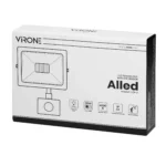 ALLLED LED svetlomet s pohybovým senzorom 30W, 2300lm, IP44, 4000K, Alu+sklo – Obrázok 2