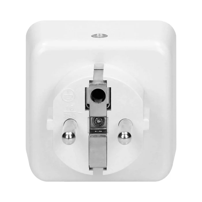 LED nočná lampa so zásuvkou a senzorom súmraku Virone LA-6 2P+Z 230V, 4000K, 0,8W, 10lm – Obrázok 5