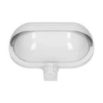 Záhradná lampa MUSAM s pohybovým senzorom 180° a clonou, 1x60W, E27, IP44, plast, biela – Obrázok 4