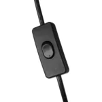 Stojaca lampa LAR, max 20W E27, 160 cm, biela – Obrázok 4