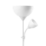 URLAR stojaca lampa, 175 cm, E27 max 40W, E14 max 25W, biela – Obrázok 3