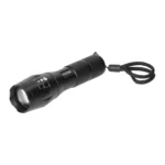 LED CREE 10W zoom batéria, 800lm, 3x AAA, tenké sklo