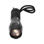 LED CREE 10W zoom batéria, 800lm, 3x AAA, tenké sklo – Obrázok 4