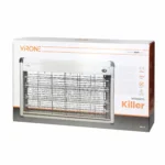 Elektrický UV lapač hmyzu 2x15W – 80 m² – Obrázok 2