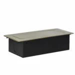 Zapustené nábytkové zásuvky v prekryté pružnými krytmi a USB zásuvkou, 2x2P+E, 2xUSB, mozaika – Obrázok 5