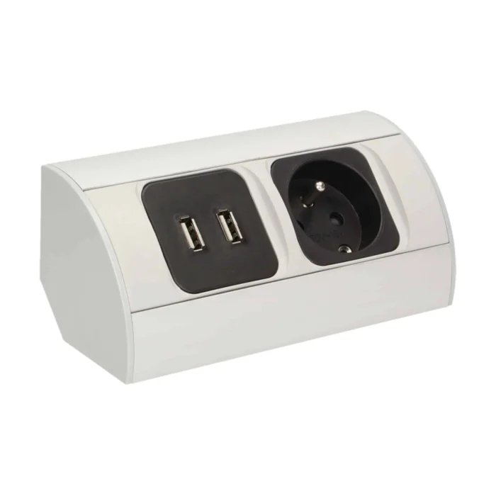 Elektrická zásuvka pod skrinku s USB nabíjačkou – Obrázok 3