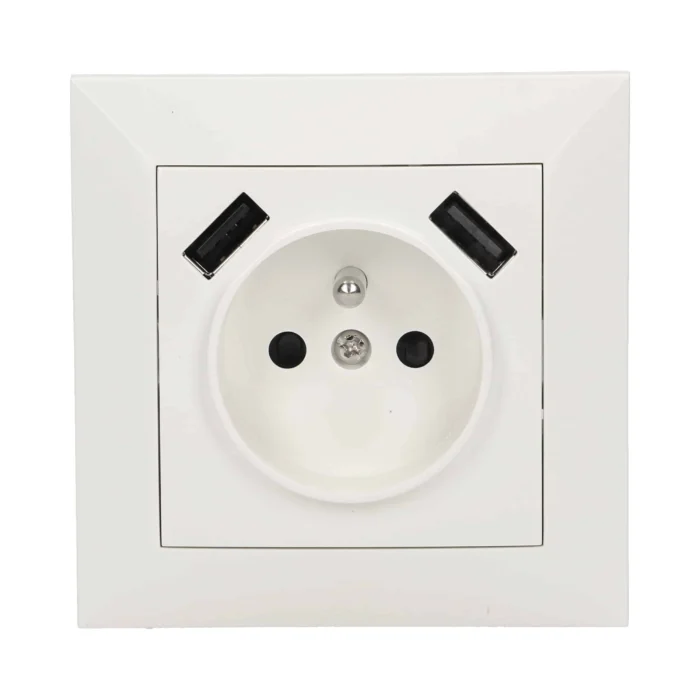 Elektrická zásuvka s USB nabíjaním – Obrázok 3