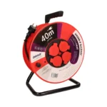 Hermetický predlžovací kábel bubna, gumený H05RR-F 3x1,5mm² - 40m, 4x2P+Z, IP44 * – Obrázok 2